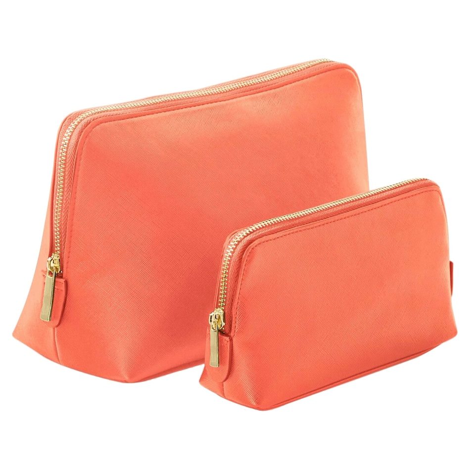 Bagbase Boutique Toiletry Bag - Coral - One Size