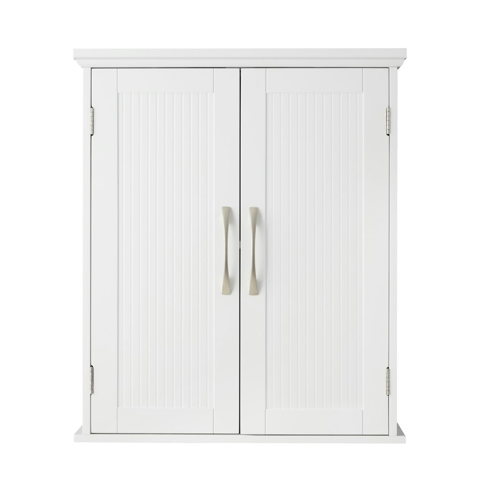 image 1 of Teamson Home Wooden Bathroom Furniture Wall Medicine Cabinet