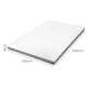 image 3 of Lavio Mattress Topper Memory Foam Dual Layer Hotel Quality Bed Protector | White | King