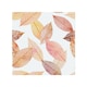 image 1 of Autumn Toned Skeleton Leaves Splash Back | White