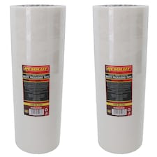 White Parcel Packaging Tape 48mm x 68 Metres per Roll Sealing Heavy Duty 12 Rolls
