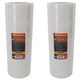 image 1 of White Parcel Packaging Tape 48mm x 68 Metres per Roll Sealing Heavy Duty 12 Rolls