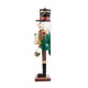 image 3 of Living and Home Classic Wooden Nutcracker Soldier Figurine –Festive Christmas Ornament