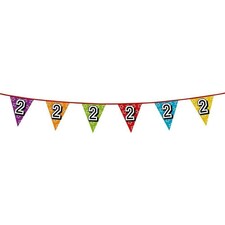 Boland 2nd Birthday Bunting - Multicoloured - One Size
