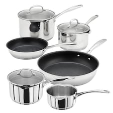Stellar 7000 Profile Draining 6 Piece Cookware Set