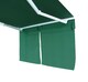 image 3 of 5.0m x 1.0m Awning Dropdown Front Valance Charcoal Sun Shade Accessory 280gsm Fabric