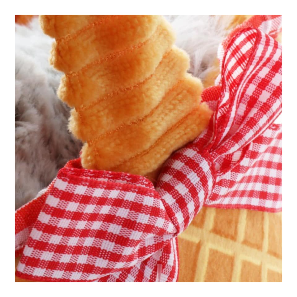 image 1 of Red Riding Hood Set - Hooded Cape & Soft Basket with Wolf | Multi | One Size