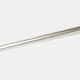 image 4 of OHS Curtain Pole Extendable 28mm Metal Finnials Twist End Rod Fittings | Silver