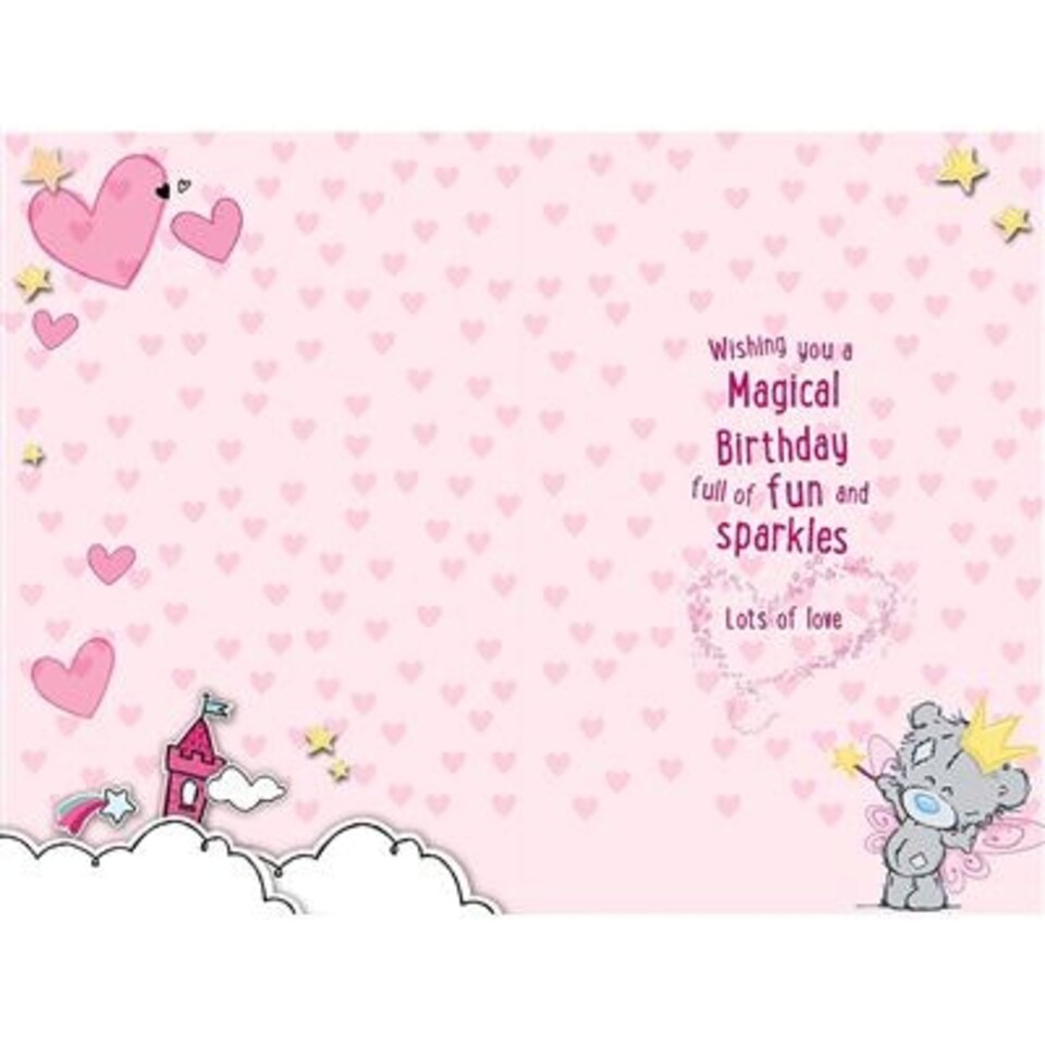 image 1 of Bear With Wand Daughter Birthday Card