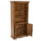 image 4 of Artistry Mango Wood Large Bookcase | Brown | Brown