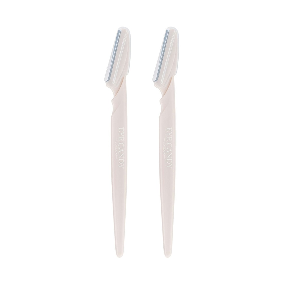 image 1 of Eye Candy Angled Brow Razor Duo