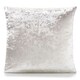 image 2 of Plain Crushed Velvet 45cm x 45cm Cream Cushion Set of 4 | Cream | 45cm x 45cm x 10cm | 4