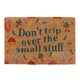 image 1 of Something Different Don´t Trip Mushroom Door Mat - Natural/Green - One Size Cream | One Size