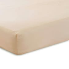 Charlotte Thomas Poetry Plain Dye King Fitted Sheet - Biscuit - 150 x 200cm