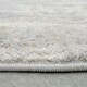 image 5 of KUKOON Silver Grey Metallic Distressed Abstract Living Room Area Rug 80cm x 150cm Grey