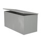 image 6 of Trent Blanket Box / Chest in Dusk Grey (Ready Assembled) | Grey | Dusk Grey