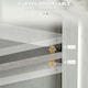 image 5 of kleankin Bathroom Storage Cabinet Freestanding Storage Cupboard with Drawer