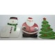 image 4 of 25cm Christmas Table Decoration Festive Centre Piece Santa Snowman Tree xmas