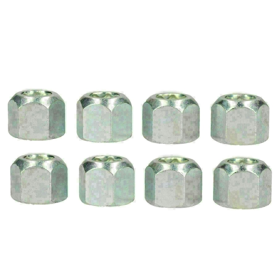 image 1 of Replacement Wheel Nuts for Indespension Boat Jetski Marine Coaster Trailers 8pk