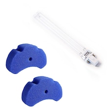 Pisces Hozelock Easyclear 7500 Replacement Filter Foam and Bulb Kit