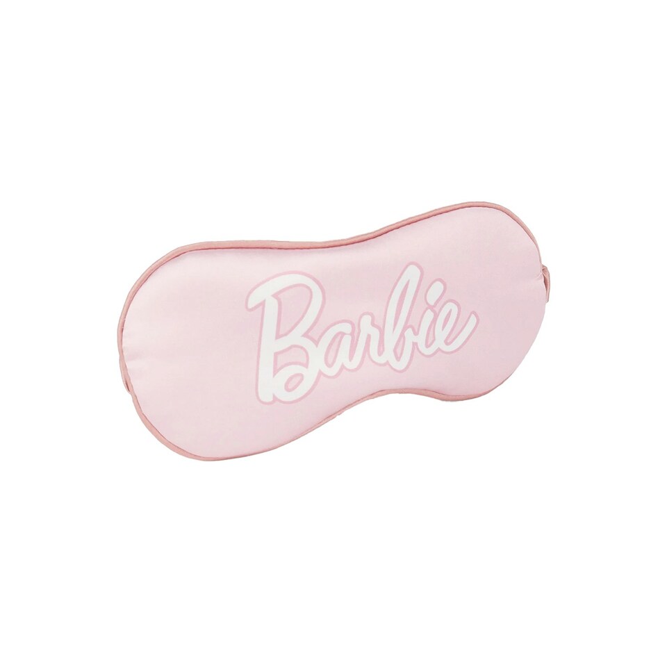 image 1 of Barbie Womens/Ladies Appliqué Logo Hot Water Bottle Cover Set - Pink - One Size