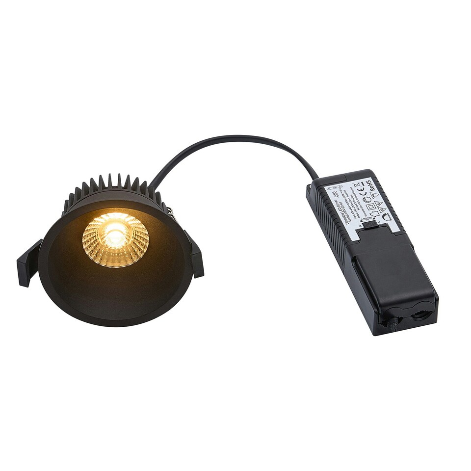 image 1 of Albric | Downlight | Black Black | Black