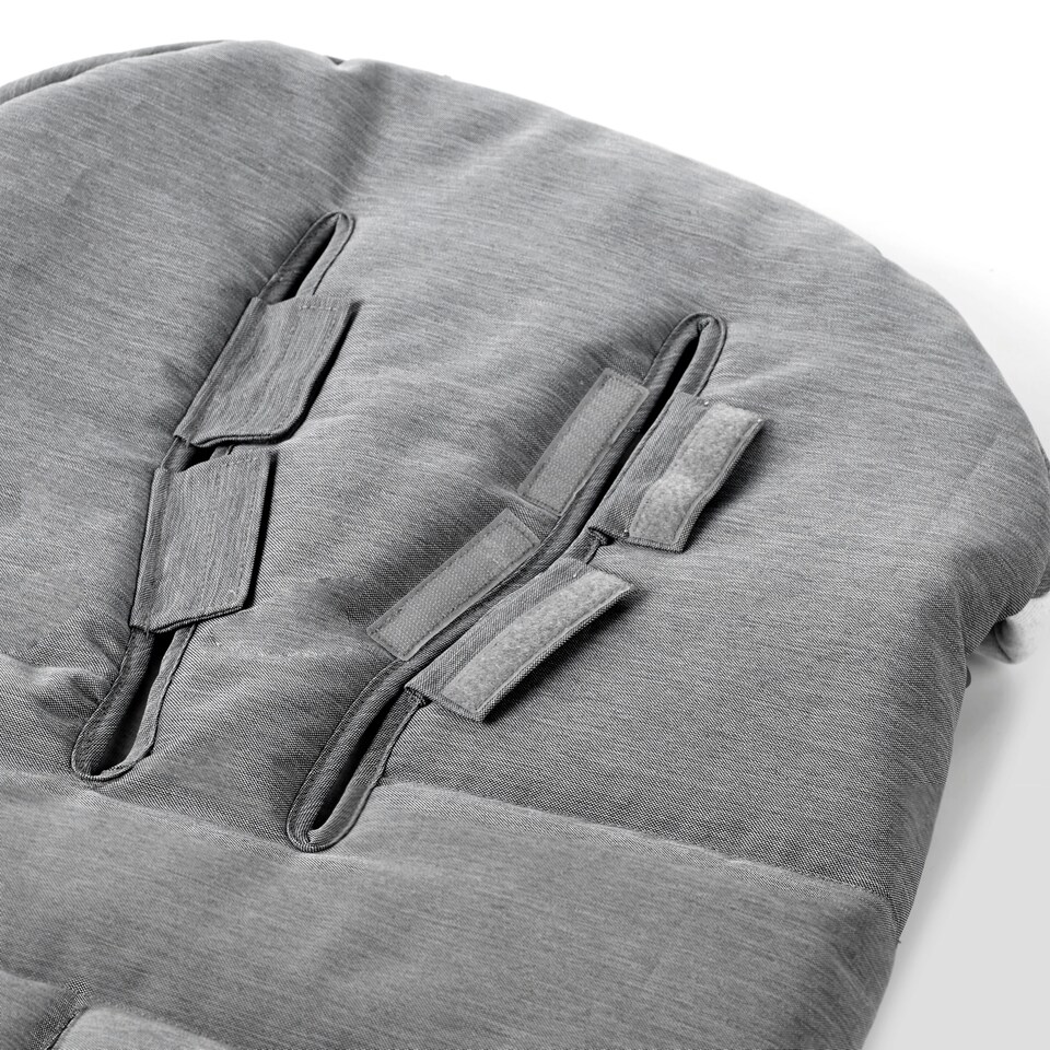 image 1 of Jane Kaizen Universal Footmuff with Hood Grey | Cold Black (Grey)
