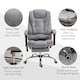 image 8 of Vinsetto Heated 6 Points Vibration Massage Executive Office Chair Grey