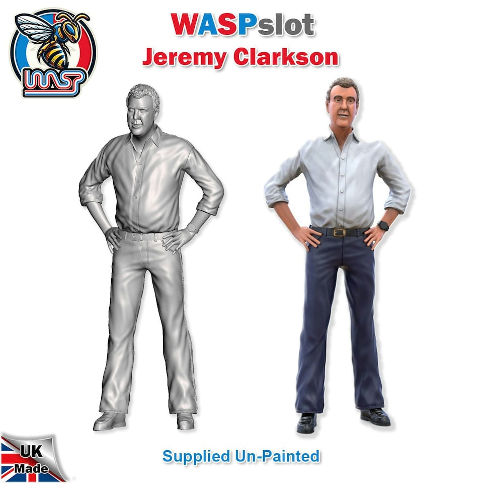 image 1 of Trackside Figure Scenery Display Set 99 Top Gear Figures x 4 New 1:32 Scale Wasp