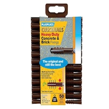 PLASPLUGS Sbjp551 Heavy-Duty Fixings (50)