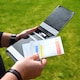 image 6 of Premium Croc Golf Scorecard Holder - Brown / Black