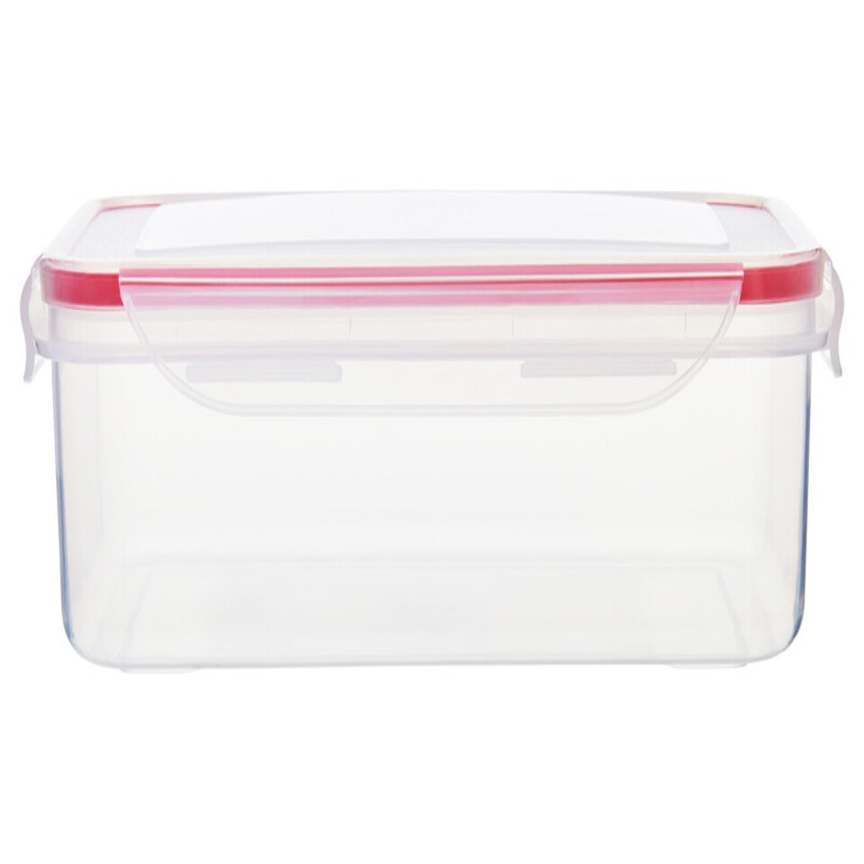 image 1 of Herrela 5pc Rectangular Food Containers with Airtight Lids