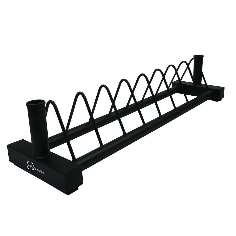 image 1 of Olympic Bumper Weight Rack Black
