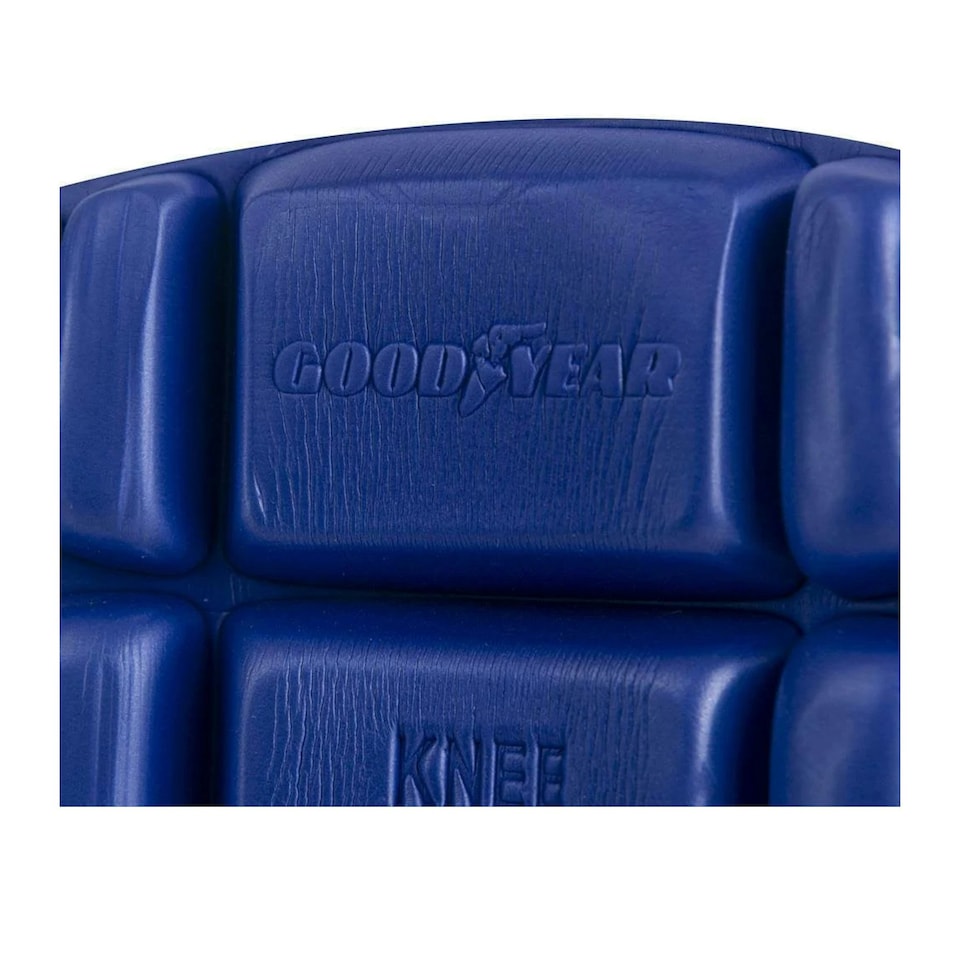 image 1 of Goodyear Ergonomic Hardwearing Knee Pads (Pack of 2) - Blue - One Size