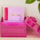 image 2 of LEGO Storage Brick 4 Stud - Glitter Medium Violet
