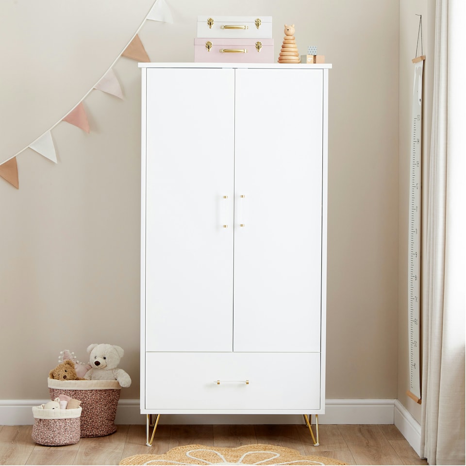 image 1 of Babymore Kimi Acrylic 3 Piece Nursery Room Set