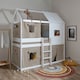 image 6 of Luka Treehouse Midsleeper Bed in White