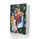 image 2 of August Macke Art Card Four Girls Colourful Oil Painting