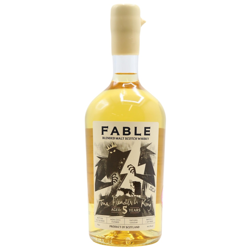 Fable - The Fiendish King Batch No. 4 Blended Malt 5 year old Whisky