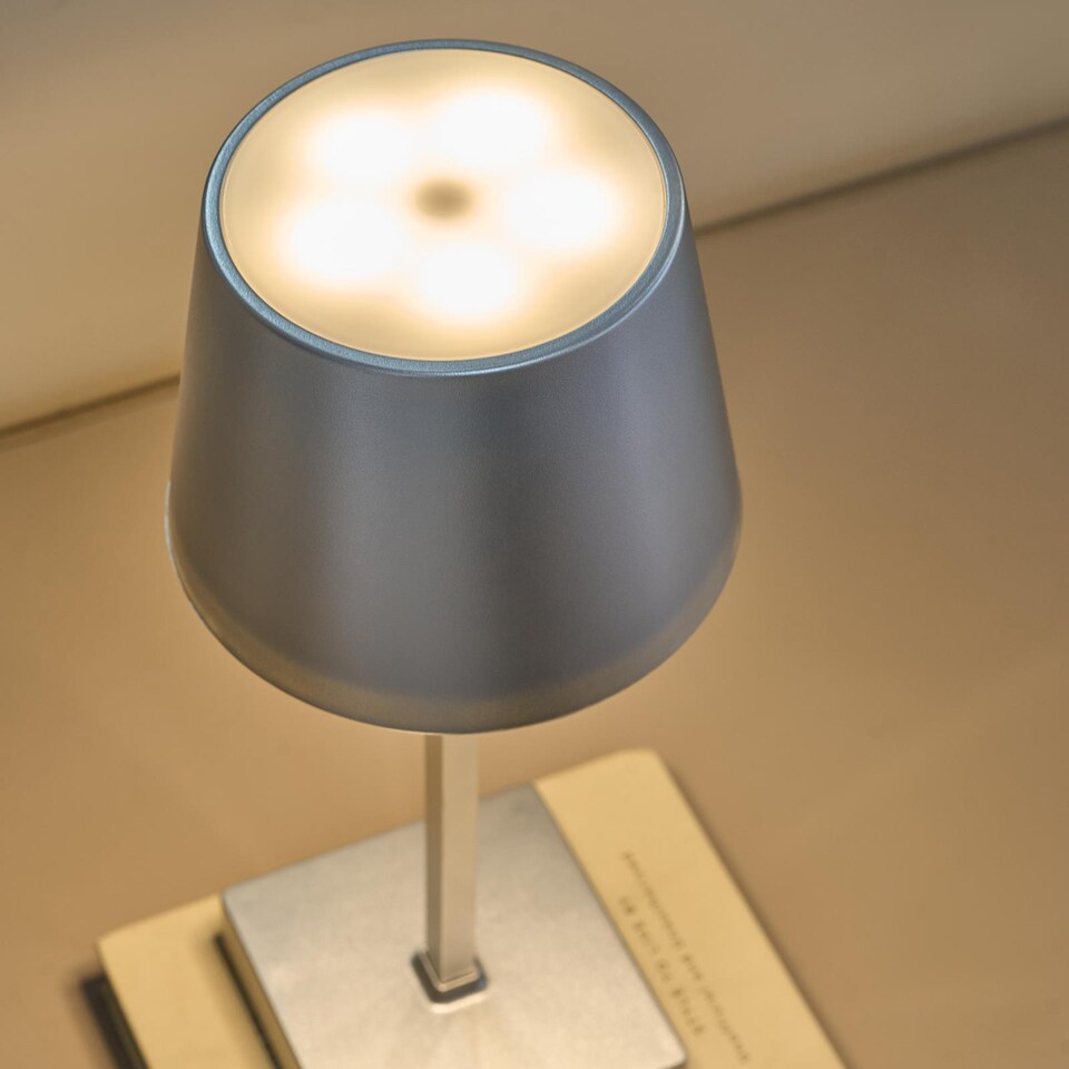 image 1 of OHS Bedside Cordless Table Lamp LED Battery Operated Night Light