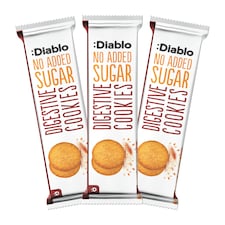 Diablo No Added Sugar Digestive Cookies 150g 3 Pack