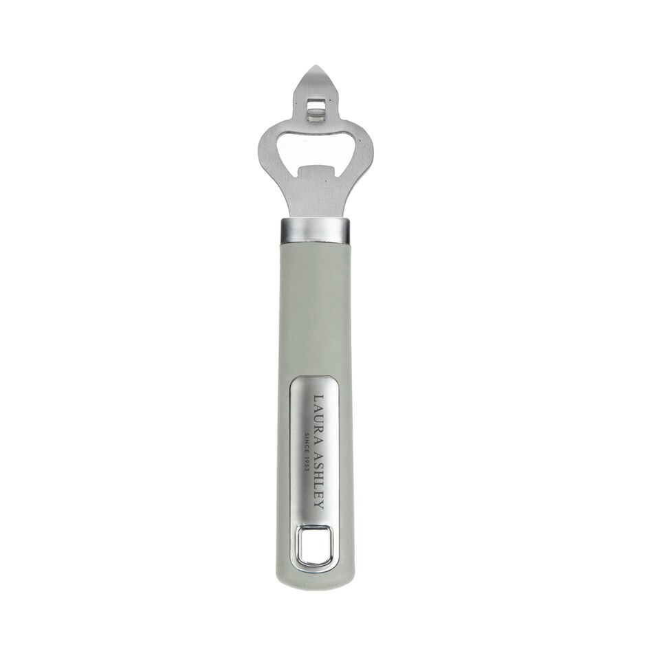 image 1 of Pendeford Sage Leaf Stainless Steel Bottle Opener with Ergonomic Soft Touch Handle – Durable & Comfortable Kitchen Tool
