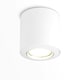 image 1 of ValueLights 4 Pack GU10 Gloss White Tiltable Surface Mounted Ceiling Spotlights Downlights