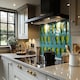 image 2 of Yellow Bulbs Splash Back | White