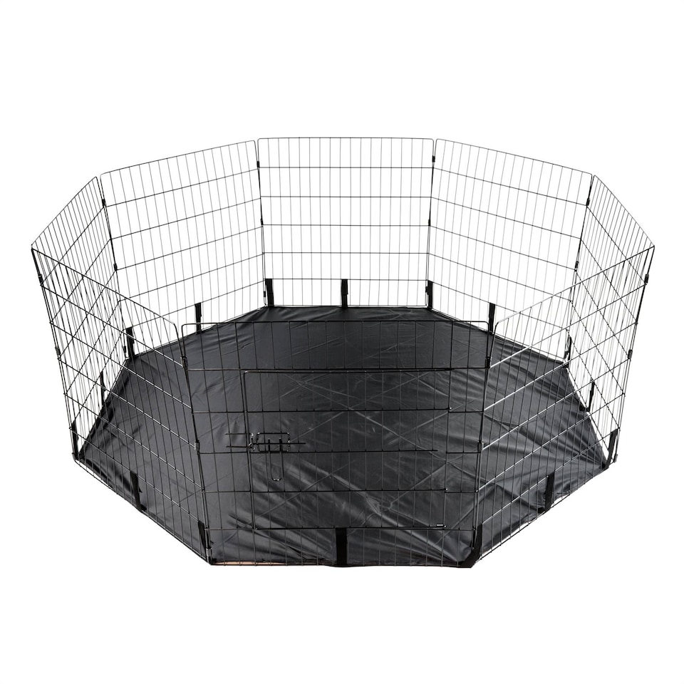 image 1 of KCT Standard 8 Panel Pet Play Pen Weatherproof Floor or Cover- for 8 Panel Playpens
