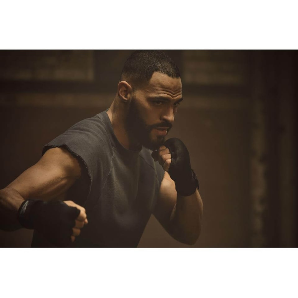 image 1 of Reebok Pro Quick Boxing Hand Wraps — L/XL, Black | Black | BLACK | L/XL