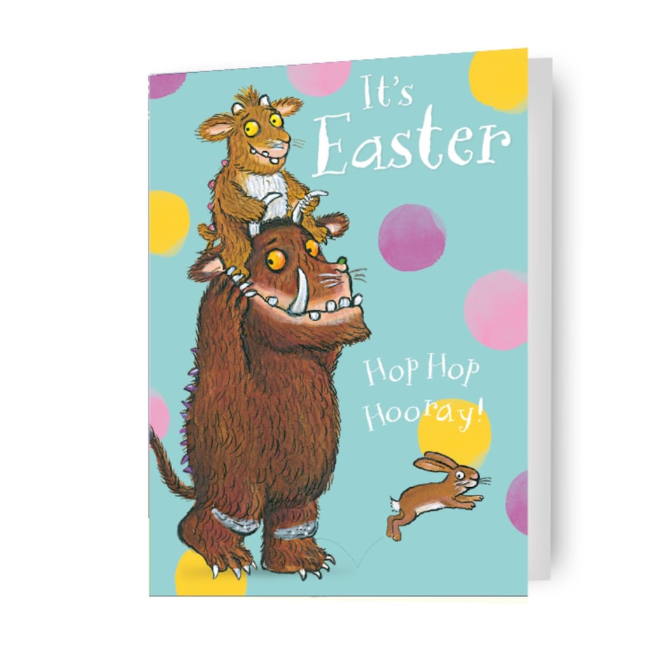 image 1 of The Gruffalo 'It's Easter' Card