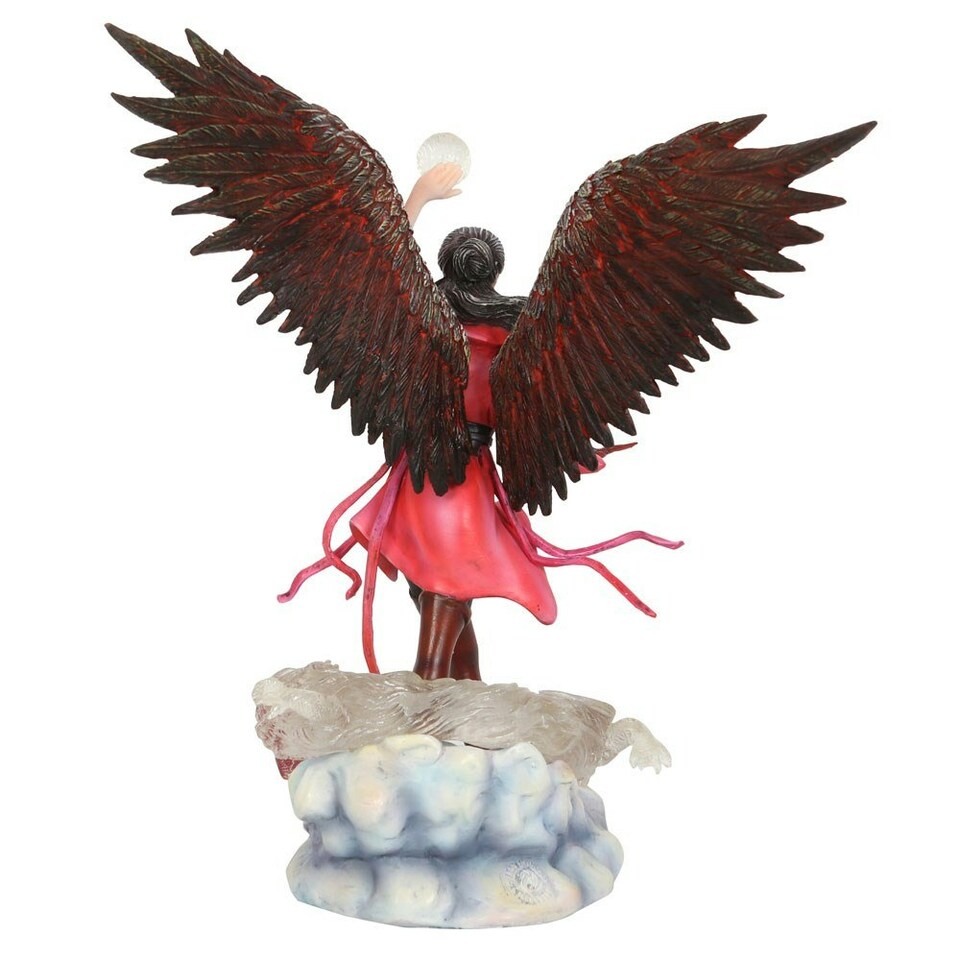 image 1 of Anne Stokes Air Elemental Sorceress Collectable Figurine - Red/Brown/White - One Size