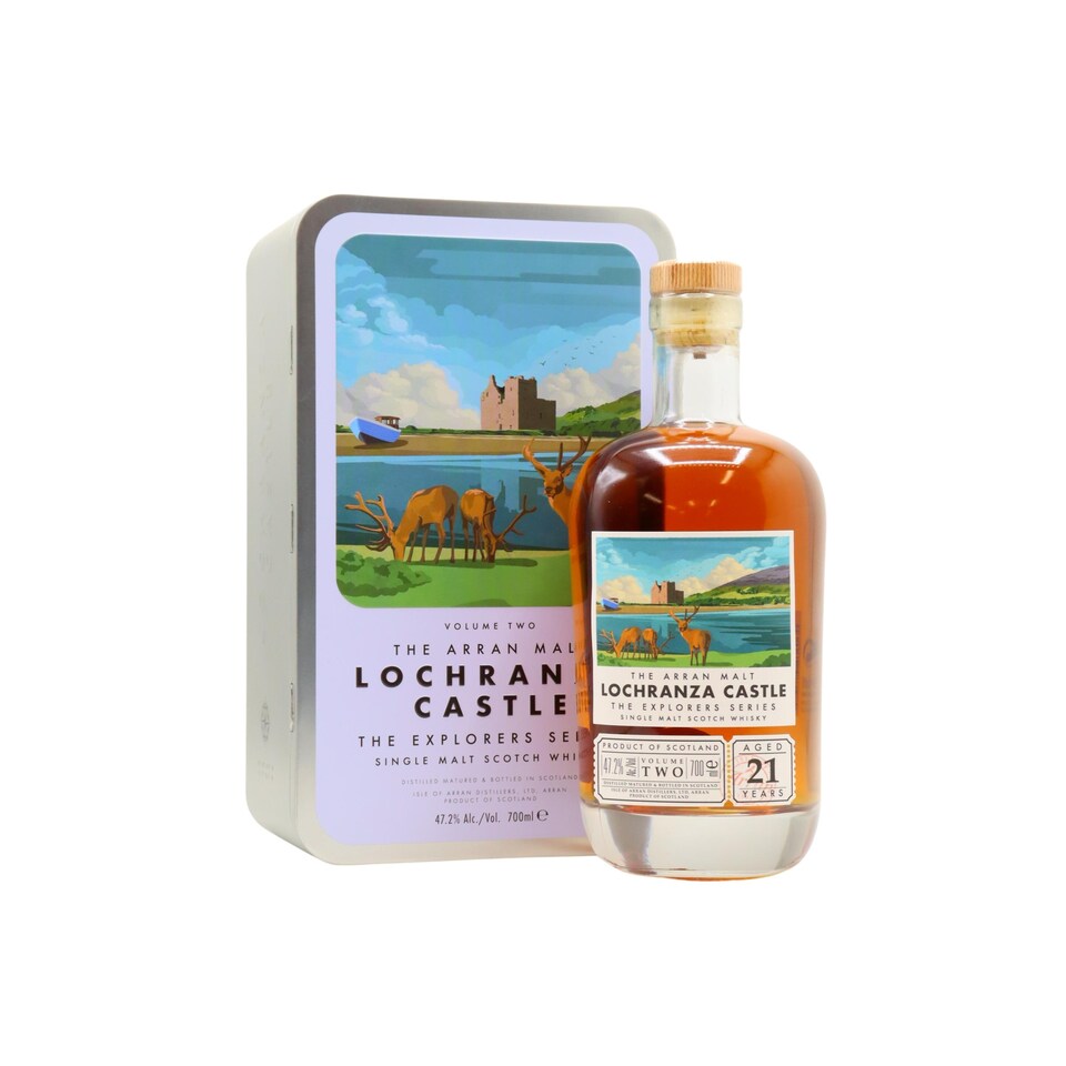 Arran -  The Explorers Series Volume 2 - Lochranza Castle Single Malt Scotch 21 year old Whisky
