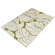 image 5 of OHS Outdoor Waterproof Tropical Garden Patio Anti-Slip Rug, 80x150cm - Green/White